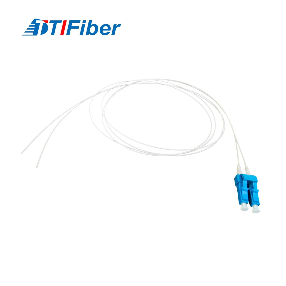 FC/APC single mode fiber optic pigtail with green connector body